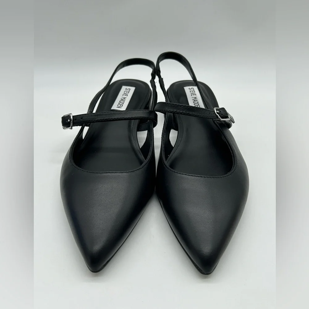 Steve Madden Christyy Black Slingback Mary Jane Flats Women’s Size 7 NWB - Picture 5 of 9